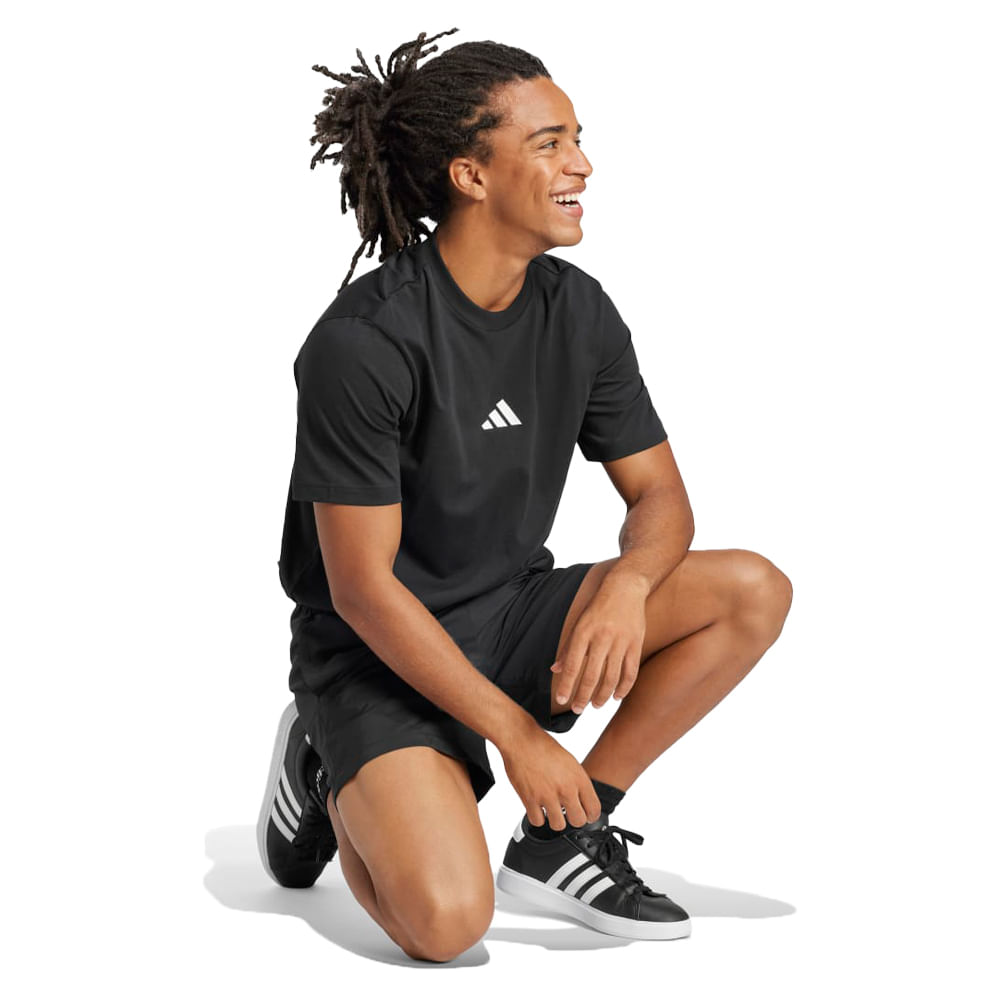 Remera Hombre adidas Ess Small Logo — imagen 5