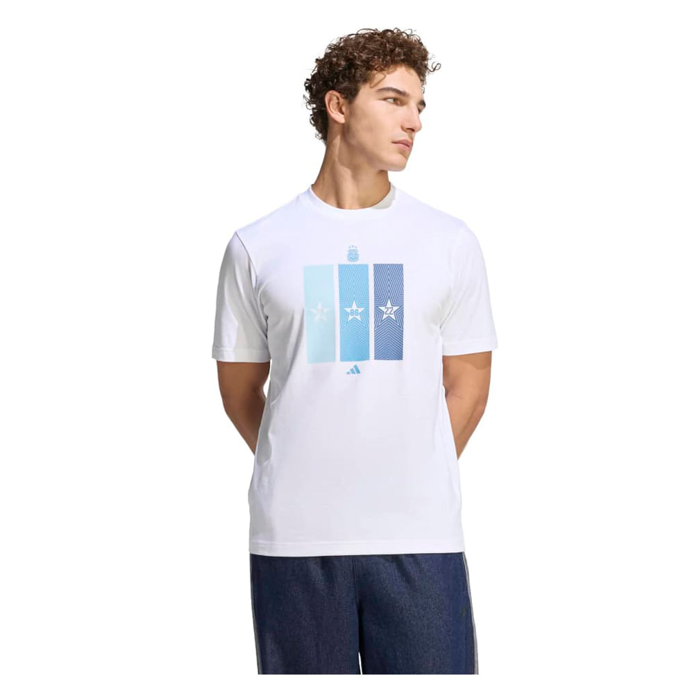Remera Hombre adidas AFA Selección Argentina
