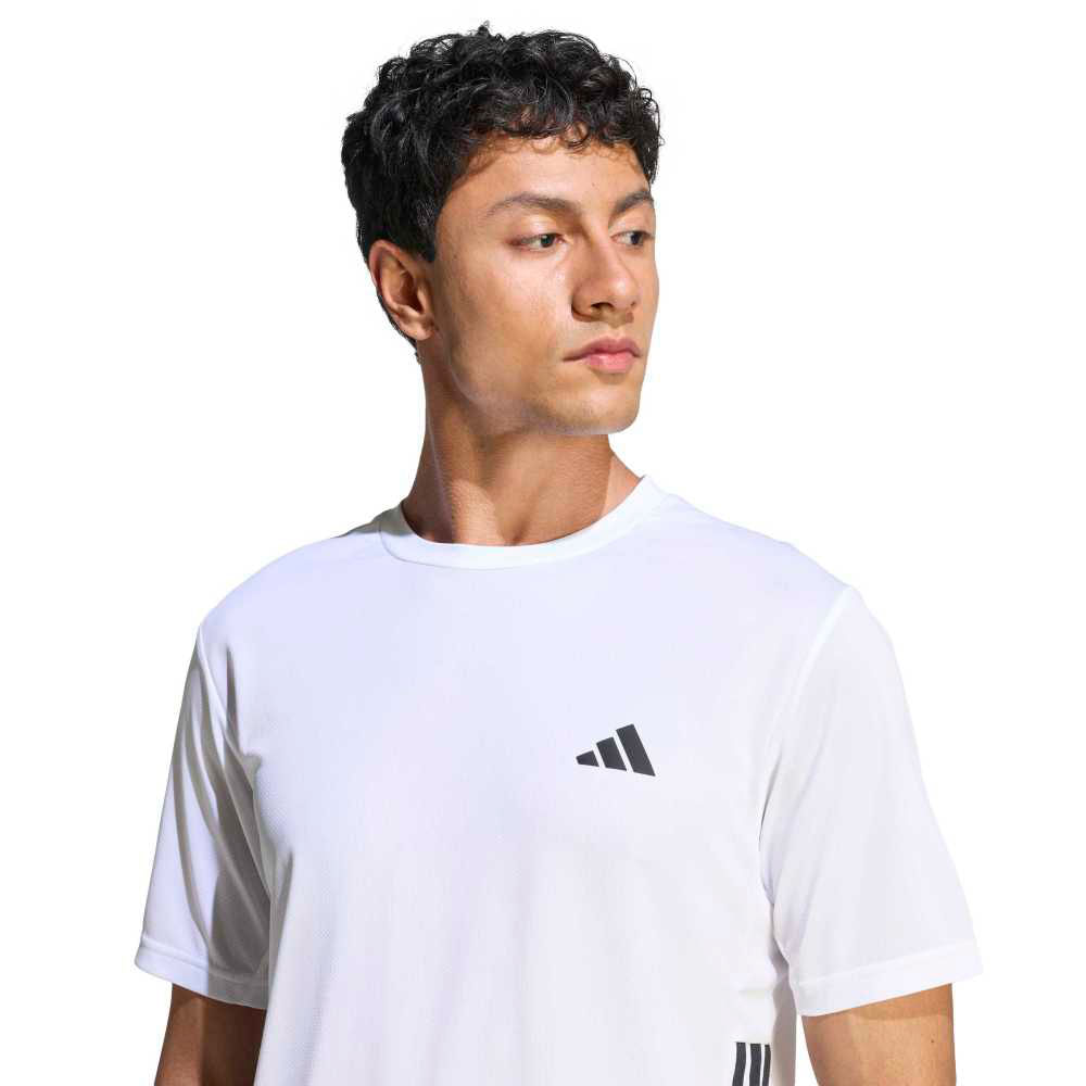 Remera Hombre adidas Base 3s — imagen 4