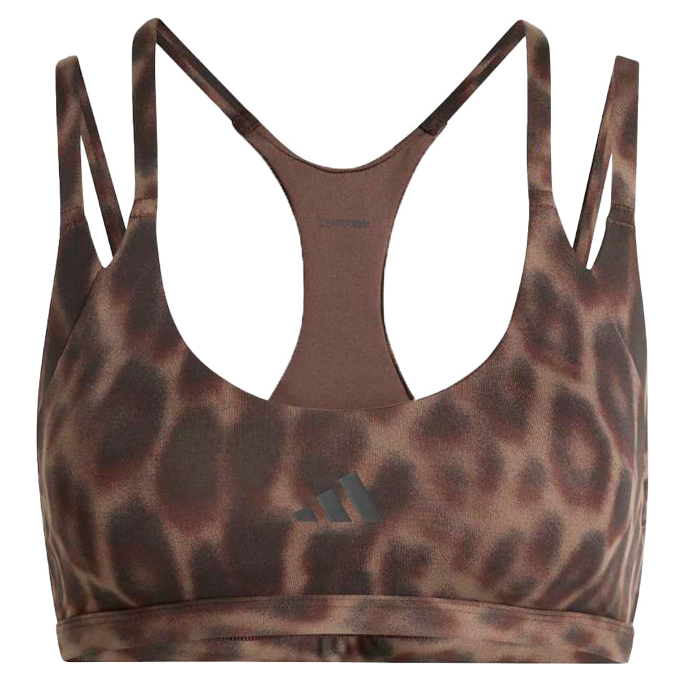 Top Mujer adidas Optime Leopard