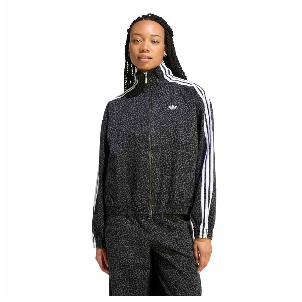 Campera Mujer adidas Firebird Oversize Denim — imagen 2