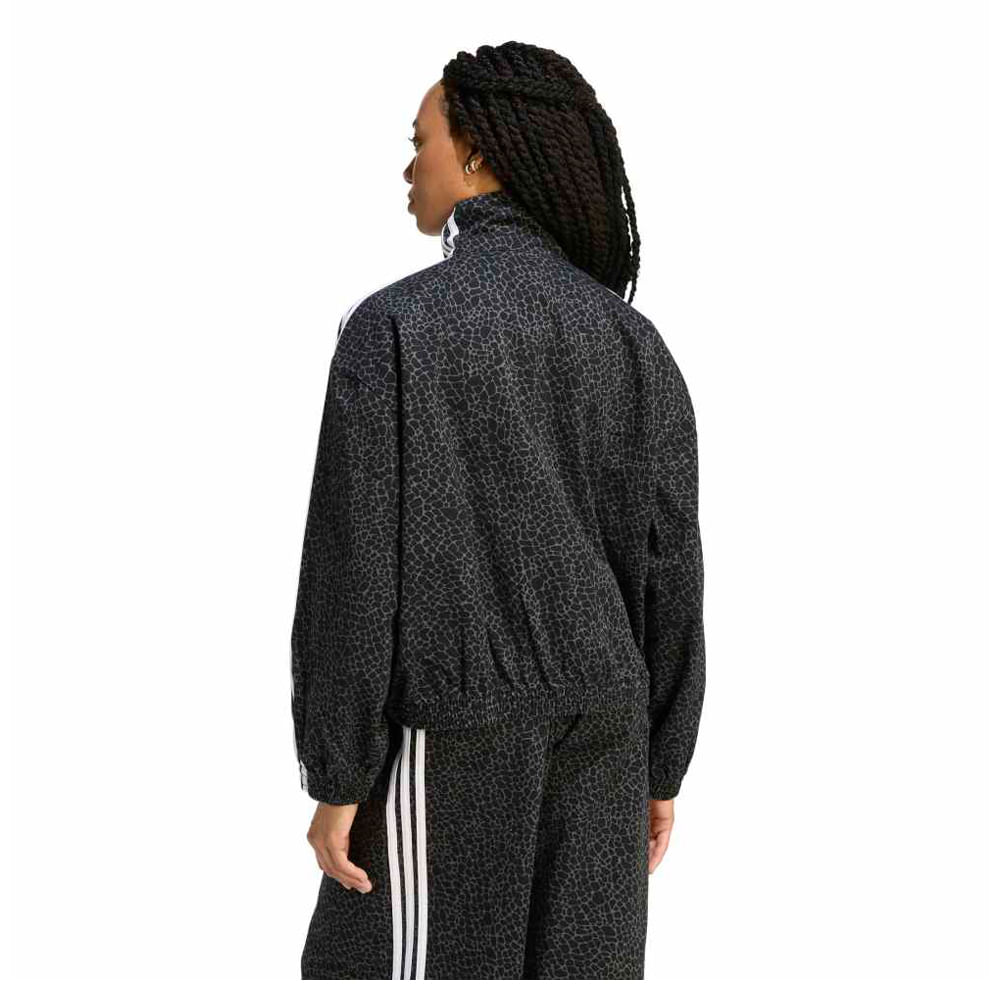 Campera Mujer adidas Firebird Oversize Denim — imagen 3