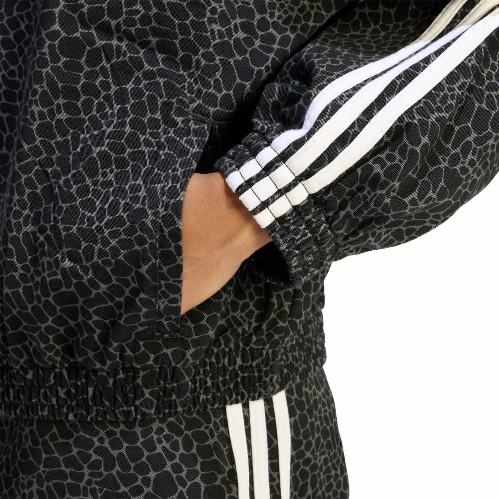 Campera Mujer adidas Firebird Oversize Denim — imagen 5