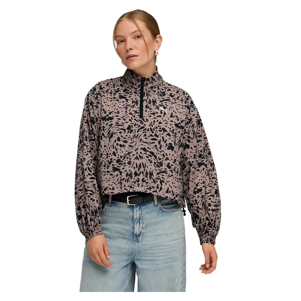 Buzo Mujer Puma Graphic Animal Relaxed