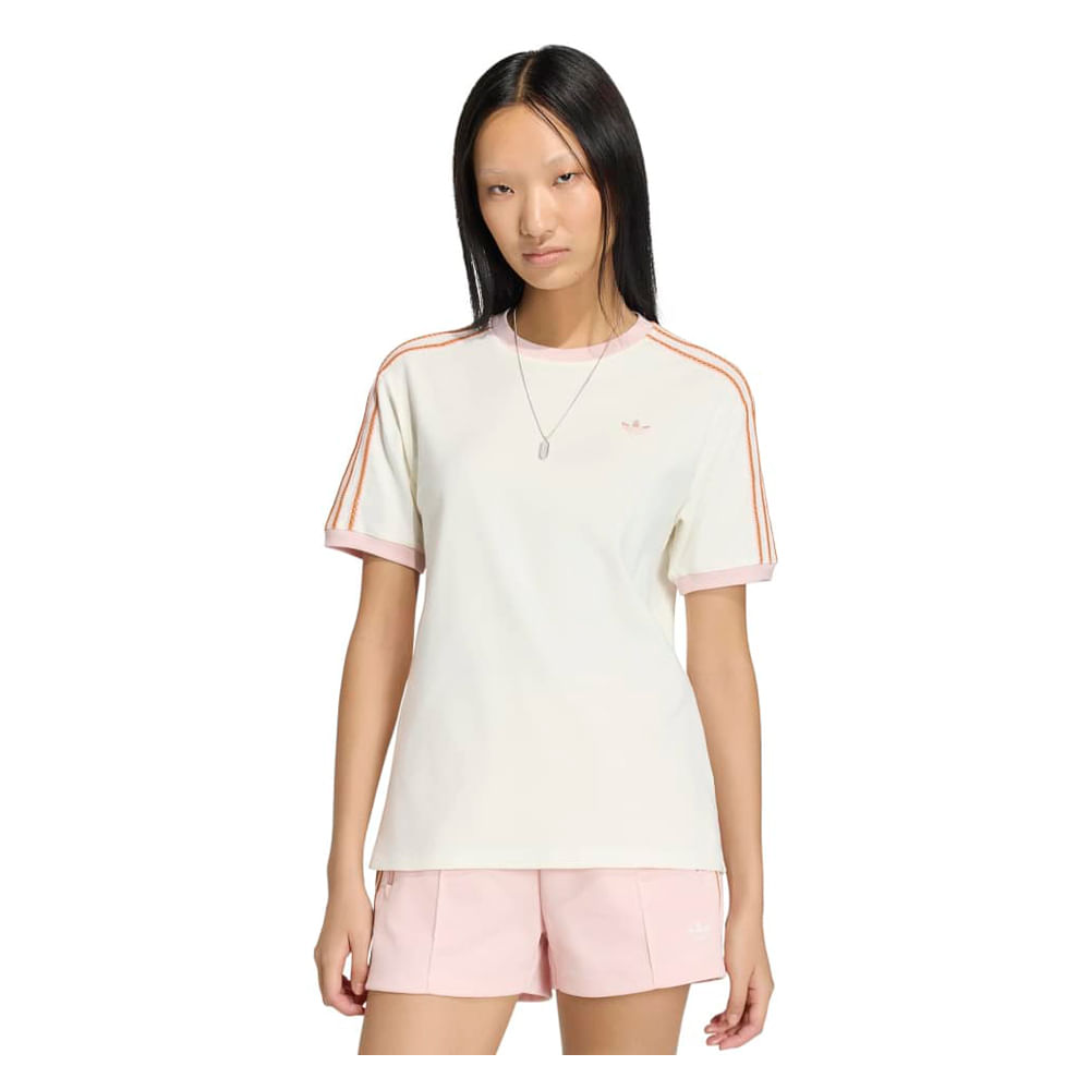 Remera Mujer adidas 3 Stripes Summer Glow — imagen 2