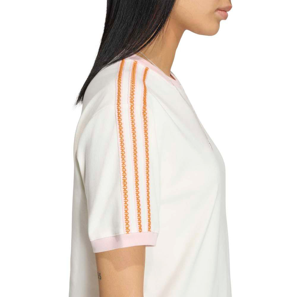 Remera Mujer adidas 3 Stripes Summer Glow — imagen 4