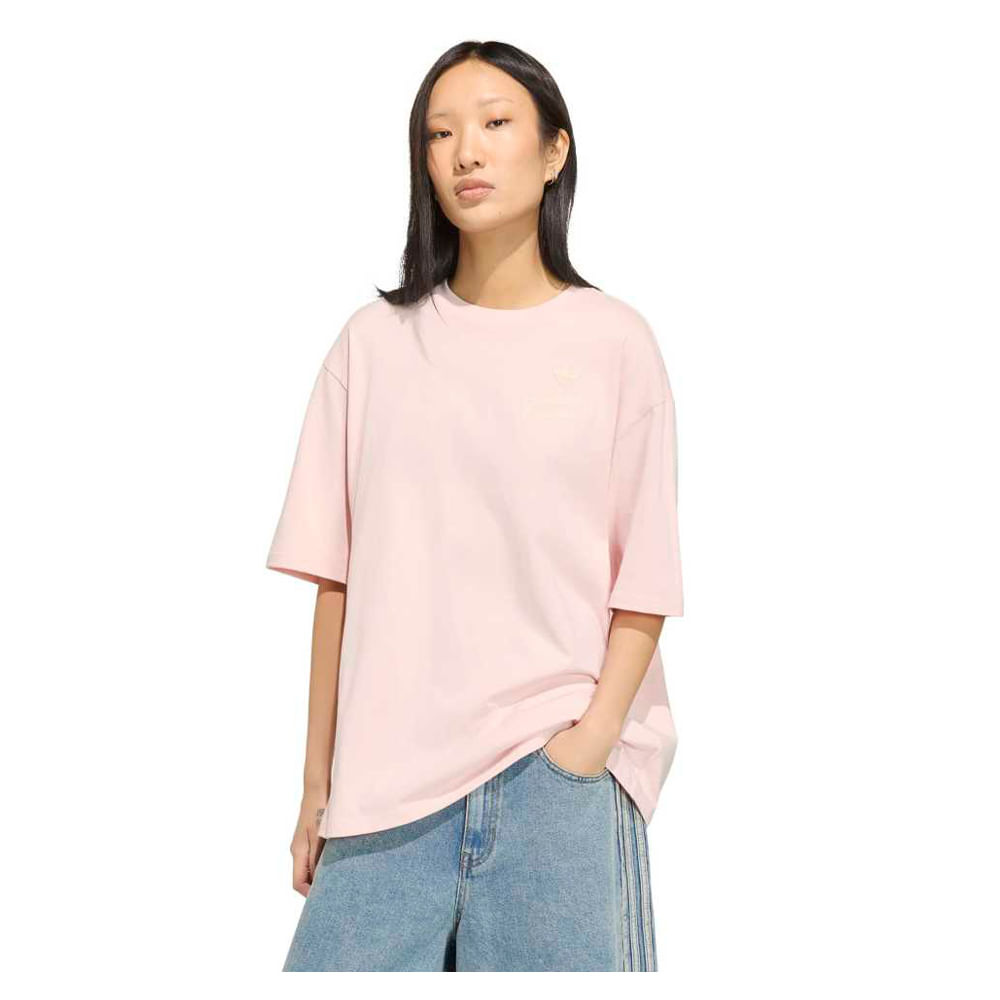 Remera Mujer adidas 3 Stripes Summer Glow
