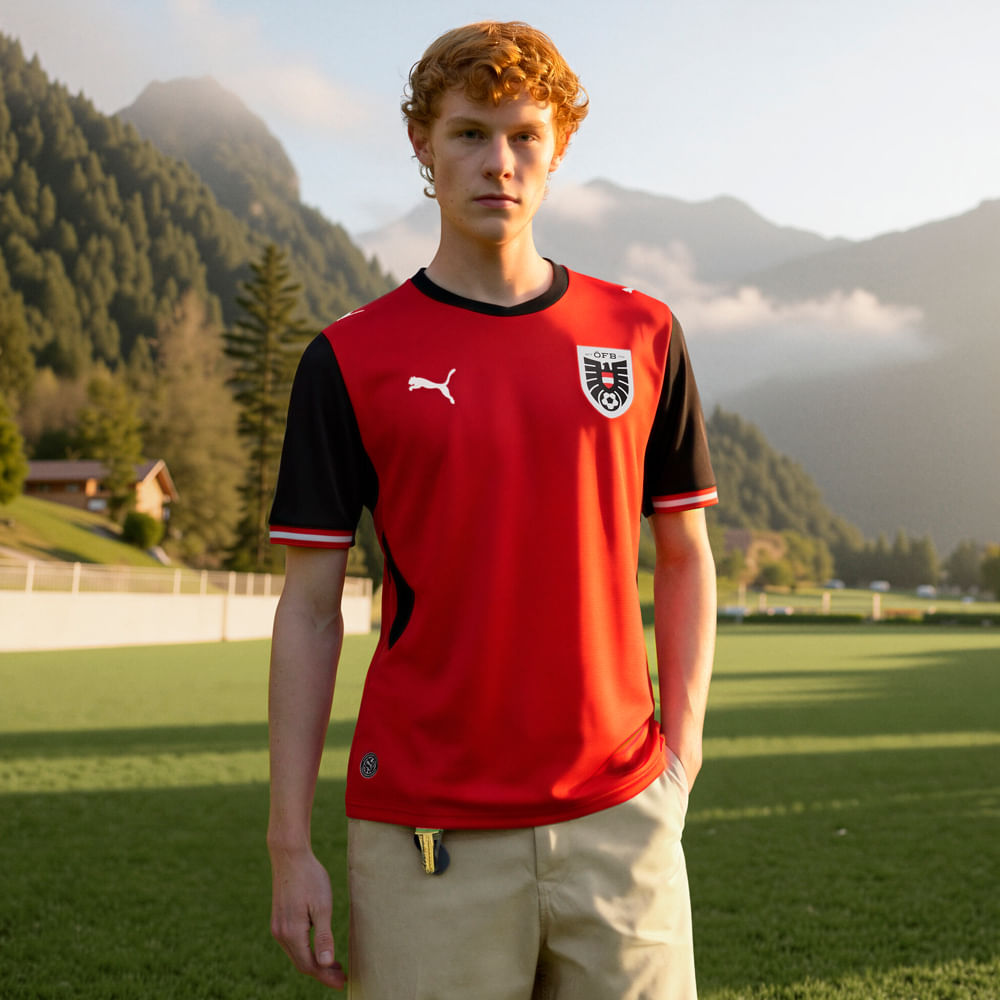Camiseta Hombre Puma Austria — imagen 5