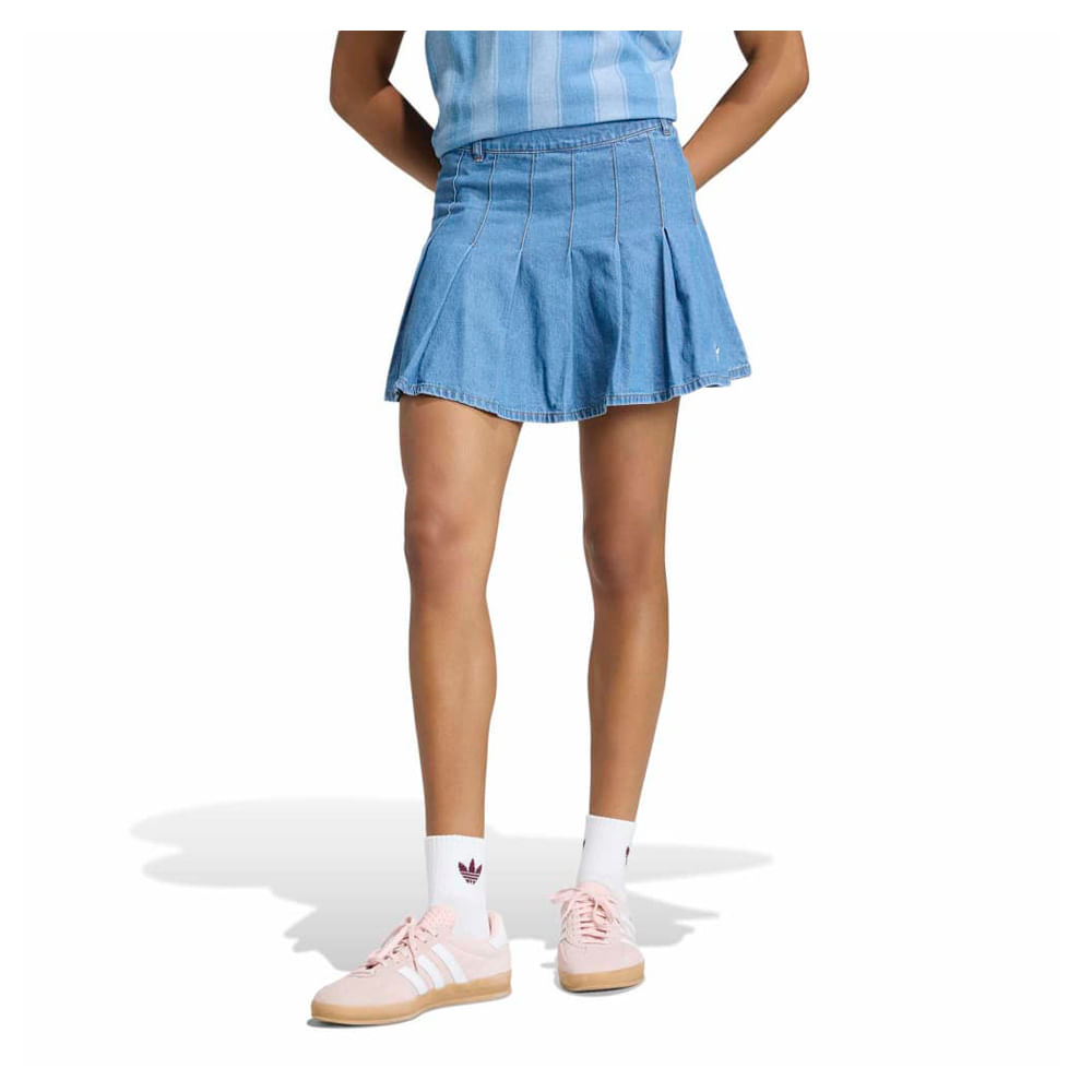 Pollera Mujer adidas Denim