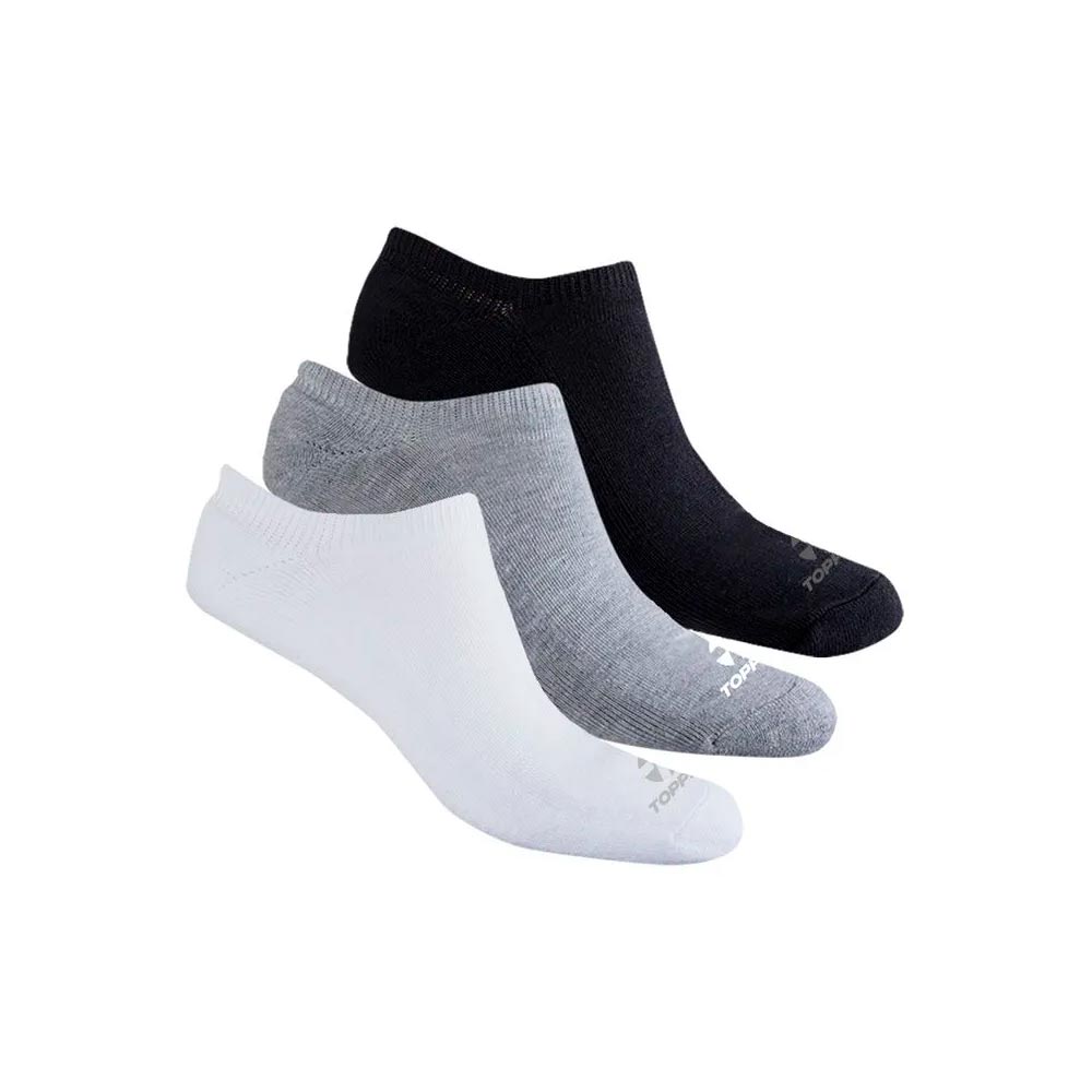 Pack De Medias X3 Niños Topper Invisible