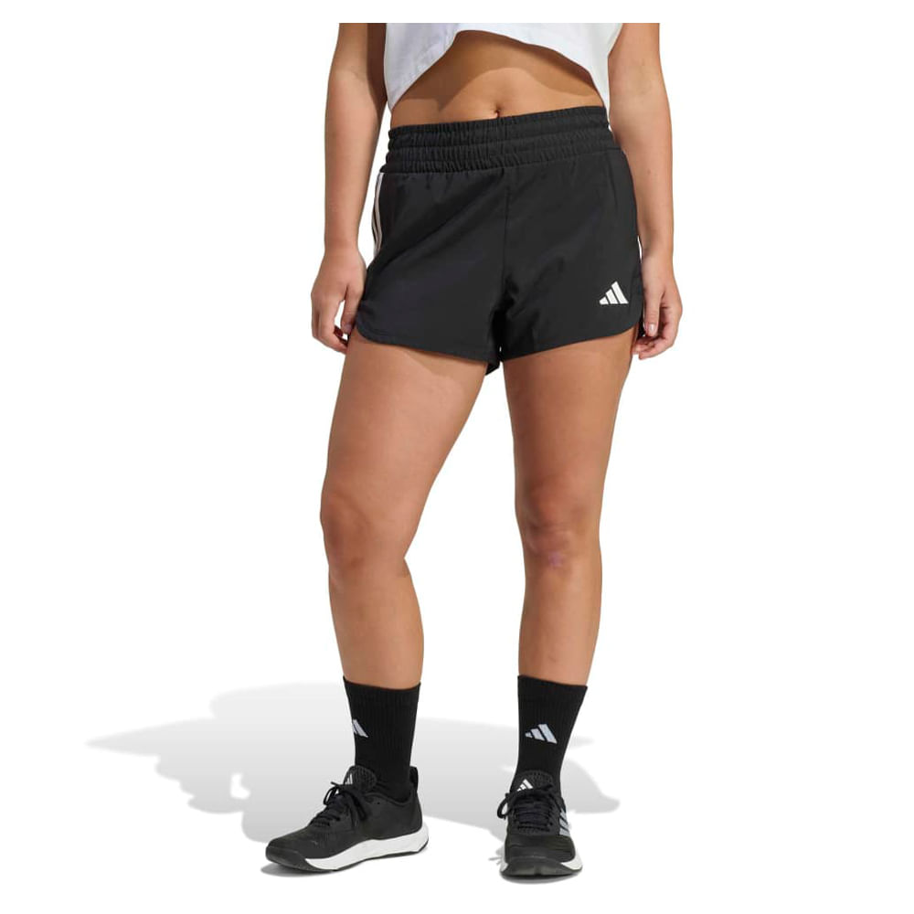 Short Mujer adidas Pacer High — imagen 2
