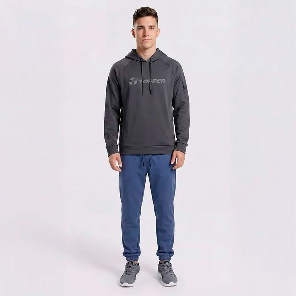 Buzo Hombre Topper Poly Fleece — imagen 3