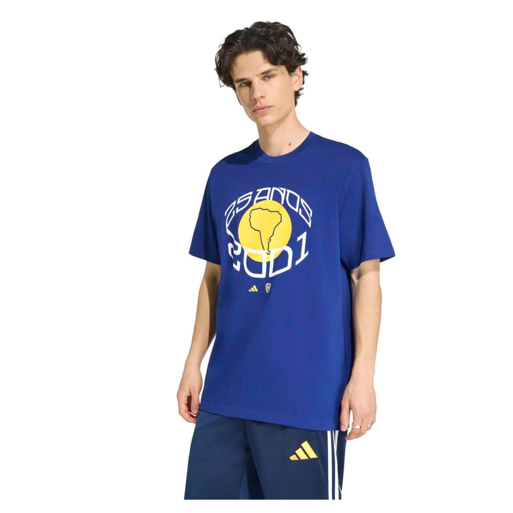 Remera Hombre adidas Boca Juniors Aniversario — imagen 2
