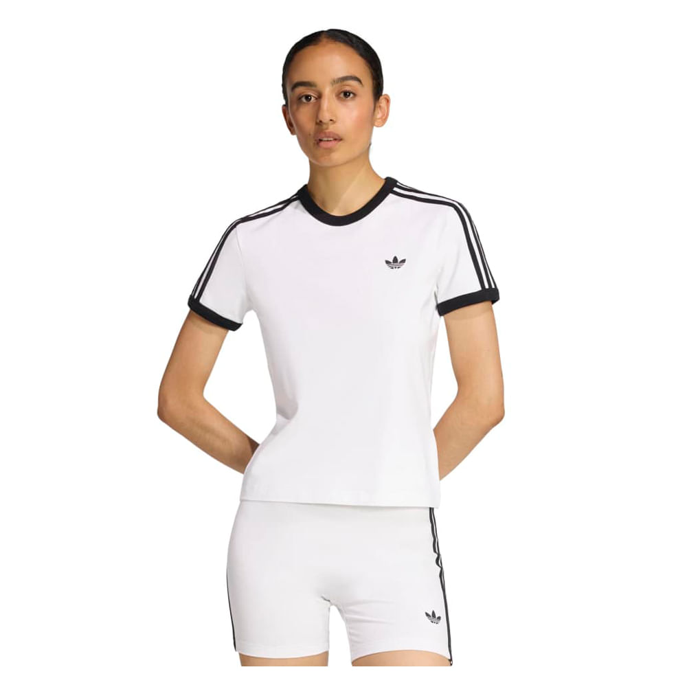 Remera Mujer adidas 3 Stripes Slim