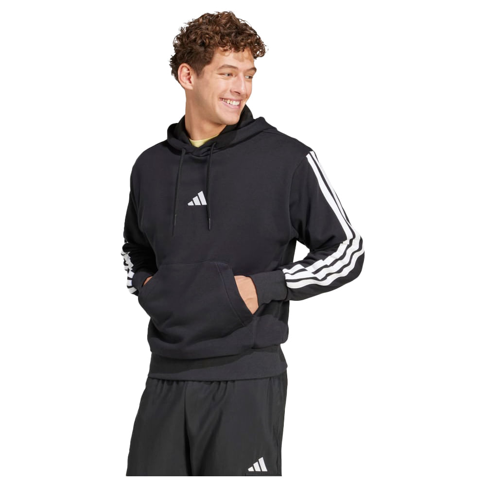 Buzo Hombre adidas Ess 3 Stripes — imagen 2
