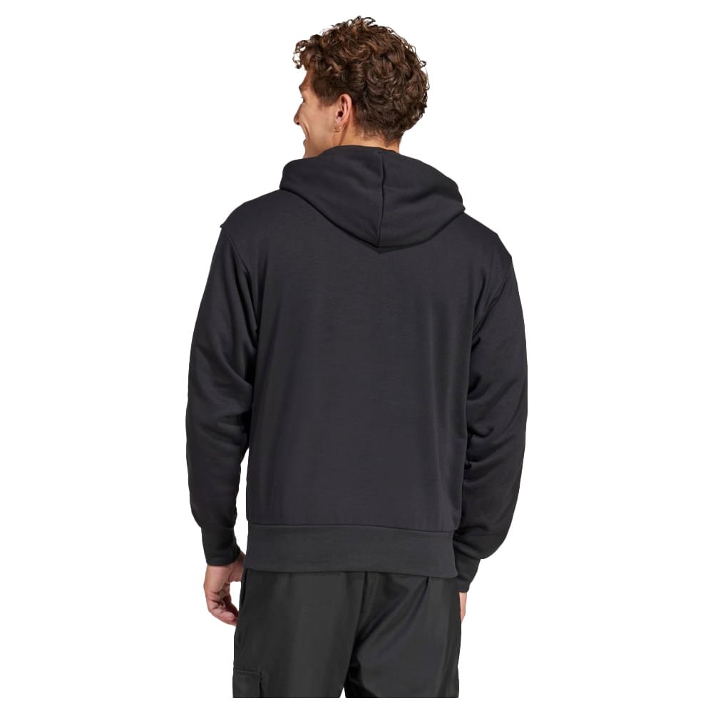 Buzo Hombre adidas Ess 3 Stripes — imagen 3