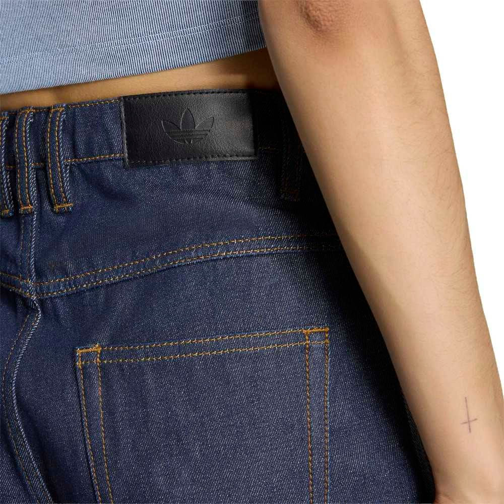 Pantalón Mujer adidas Firebird Denim Rise Straight — imagen 4