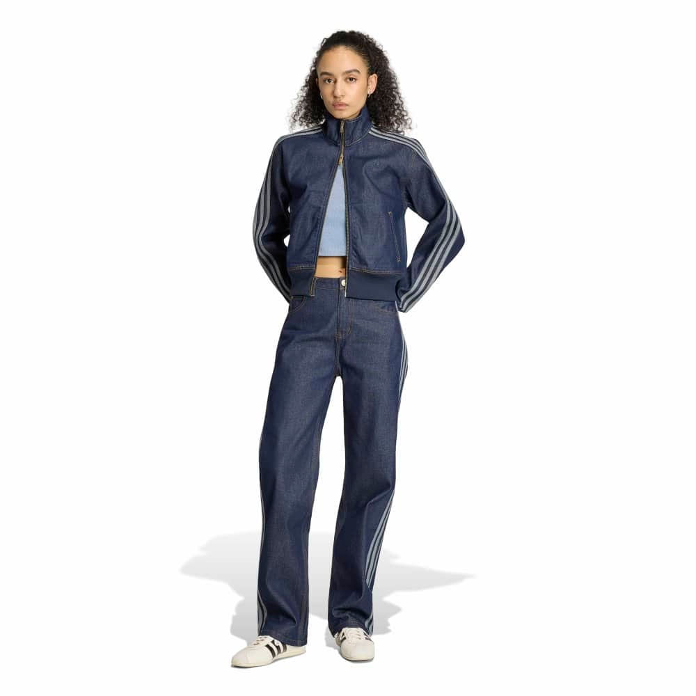 Pantalón Mujer adidas Firebird Denim Rise Straight — imagen 5