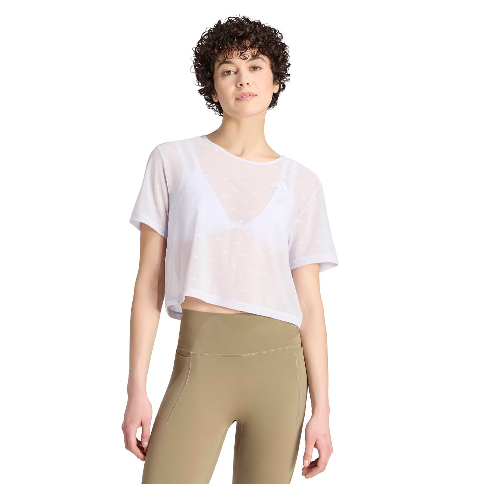 Remera Mujer adidas Pwr Ess Tee Jaq
