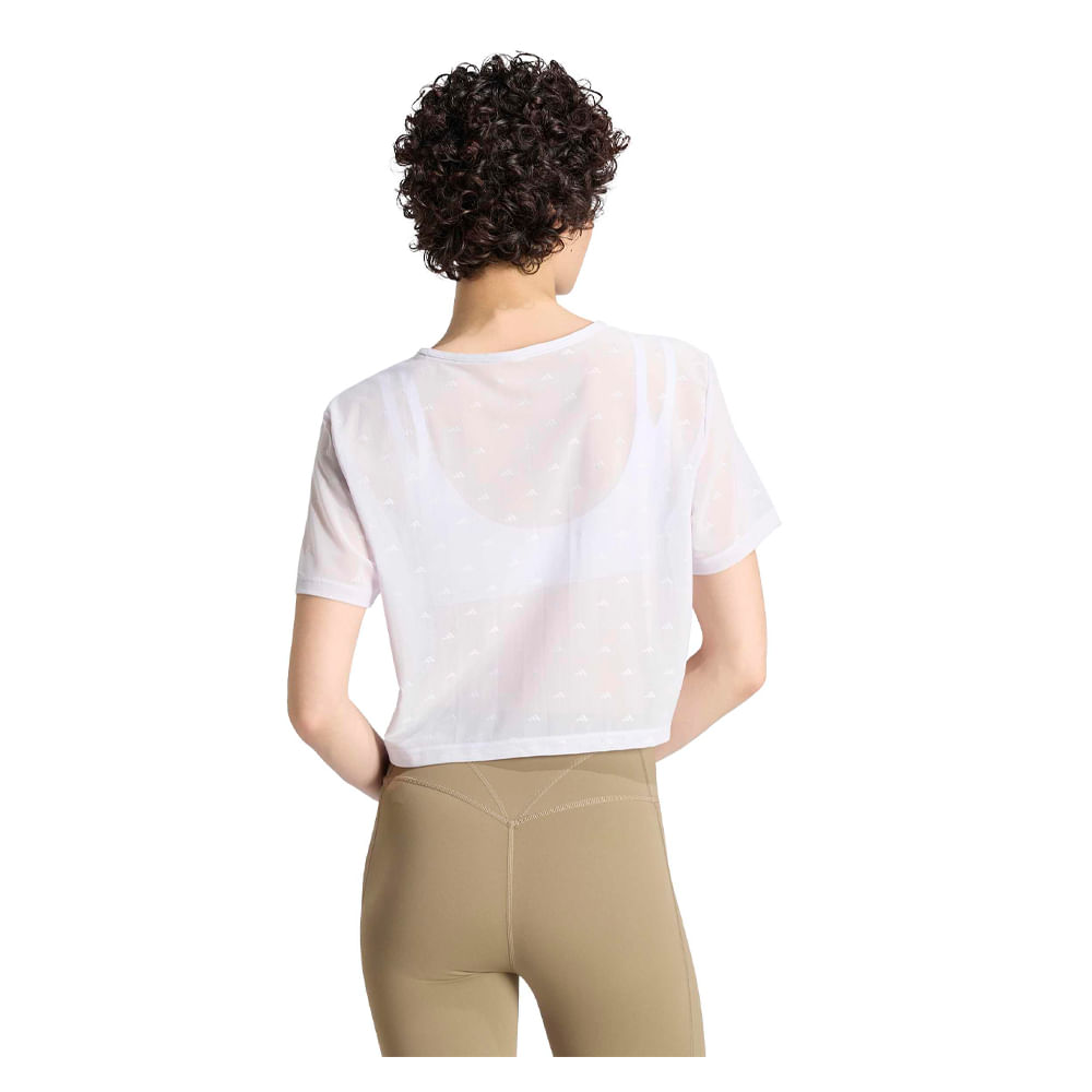Remera Mujer adidas Pwr Ess Tee Jaq — imagen 2