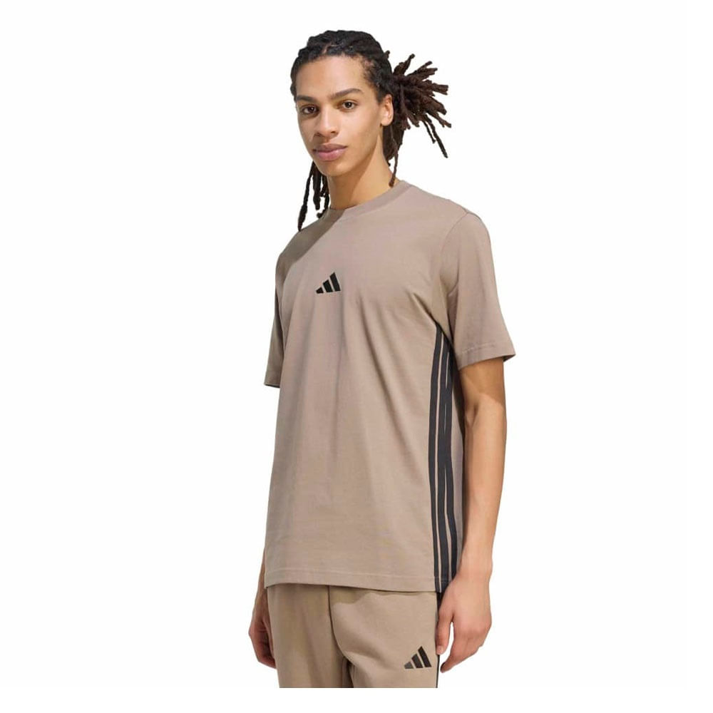Remera Hombre adidas Essentials 3 Stripes — imagen 2