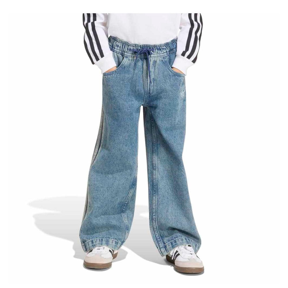Pantalón Niños adidas Firebird Denim — imagen 2