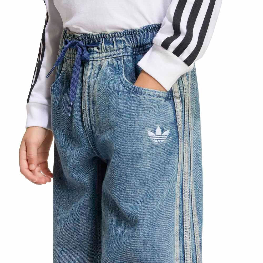 Pantalón Niños adidas Firebird Denim — imagen 4