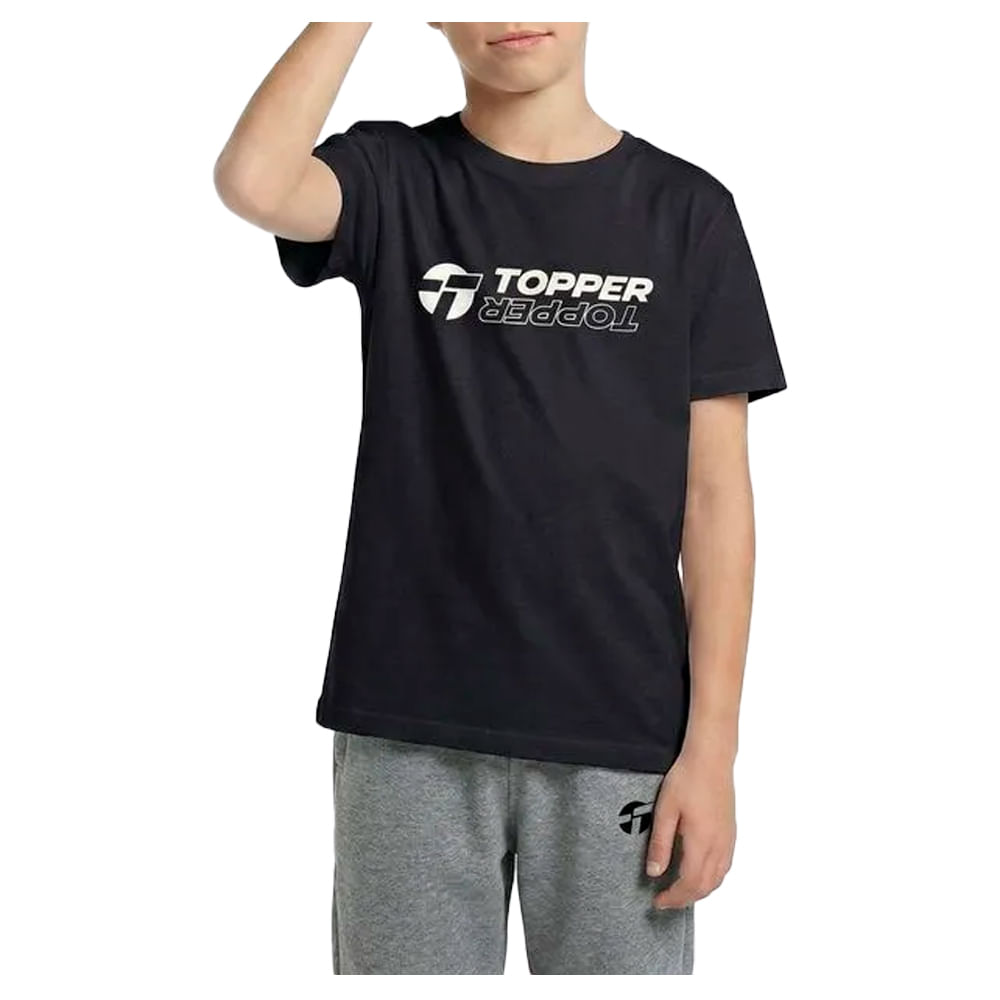 Remera Niños Topper Logo