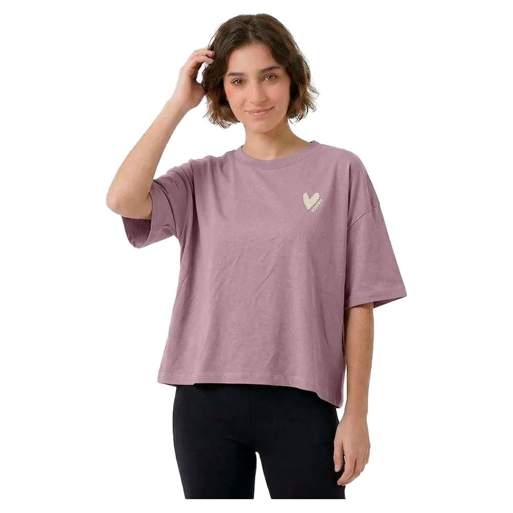 Remera Mujer Topper Losse Energia