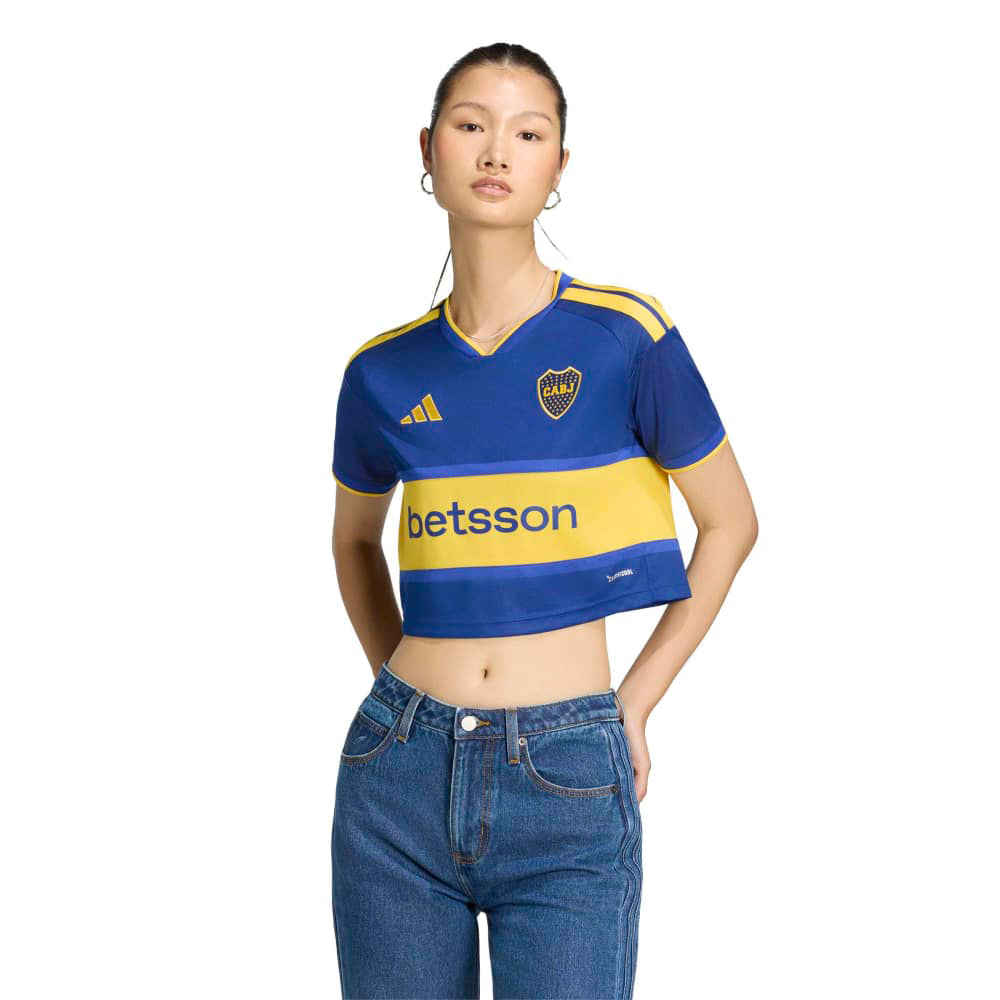 Camiseta Corta Mujer adidas Boca Juniors