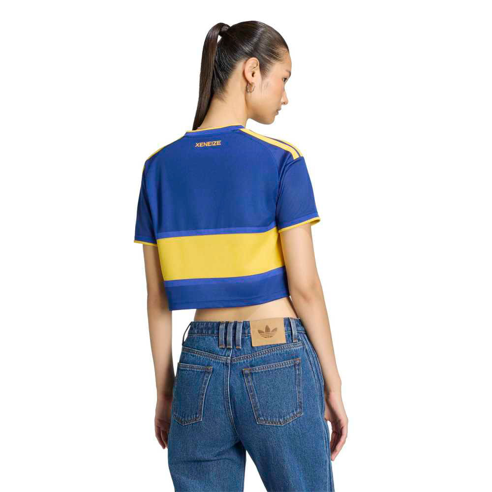 Camiseta Corta Mujer adidas Boca Juniors — imagen 3