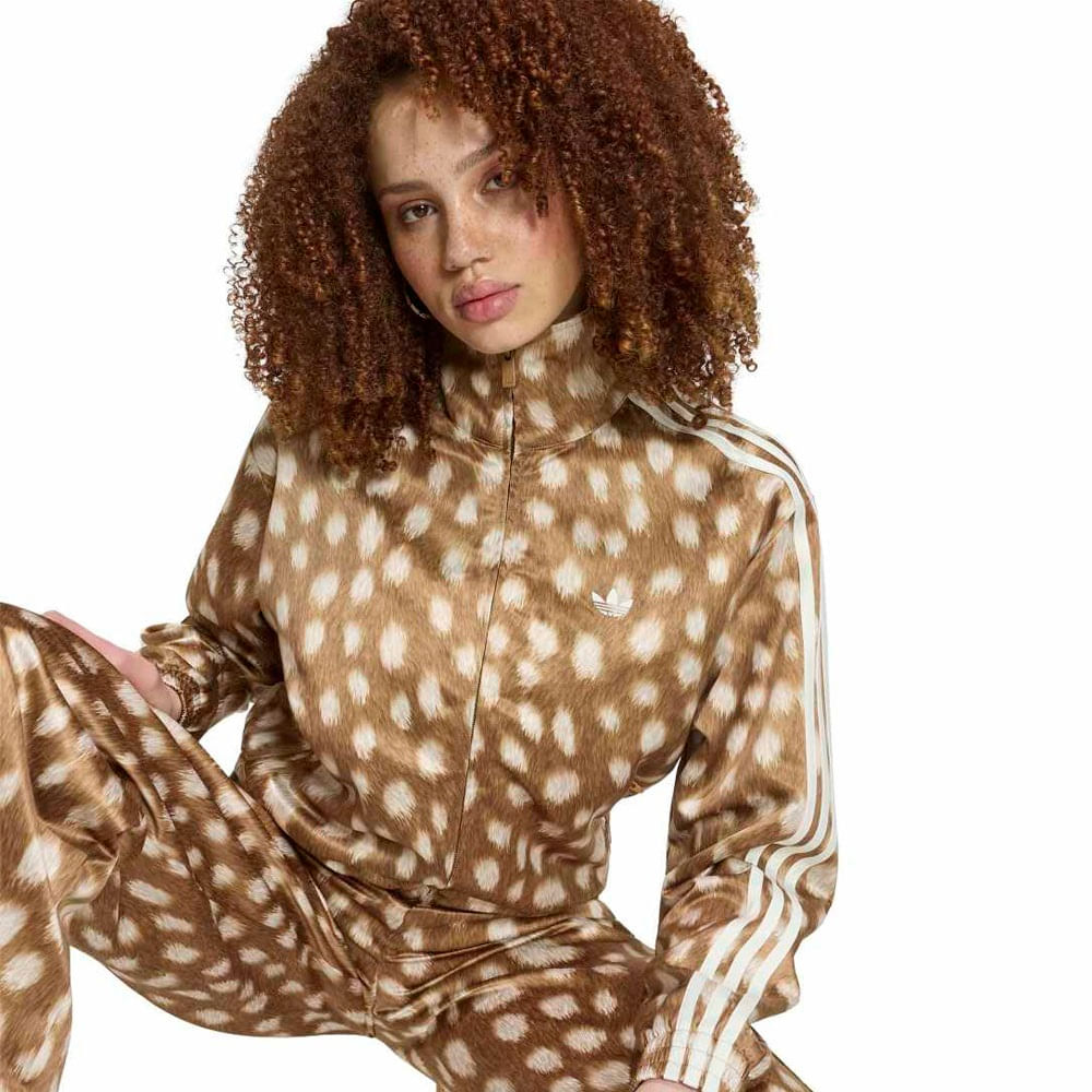 Campera Mujer adidas Firebird Animal Print — imagen 4