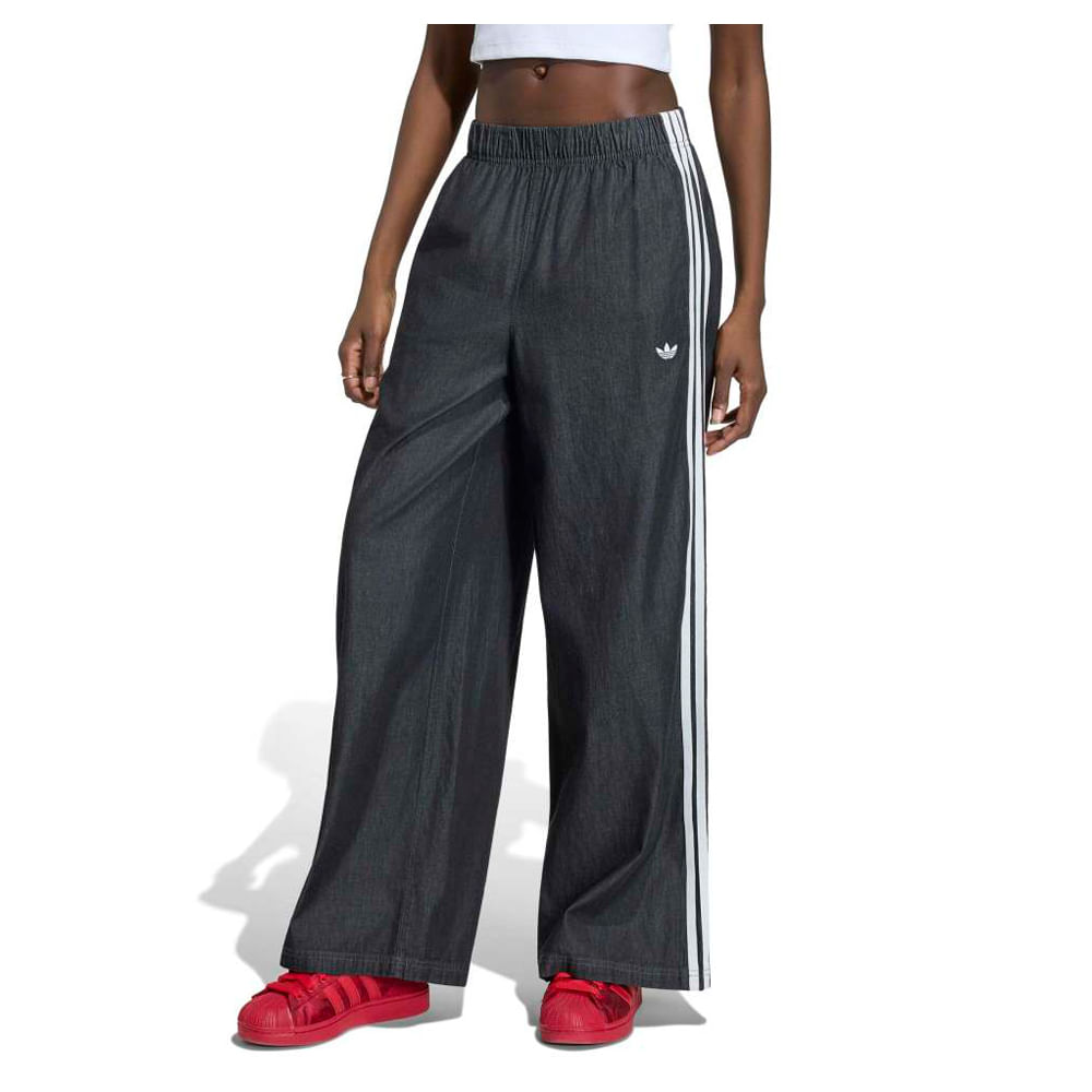 Pantalón Mujer adidas Denim Wide Leg