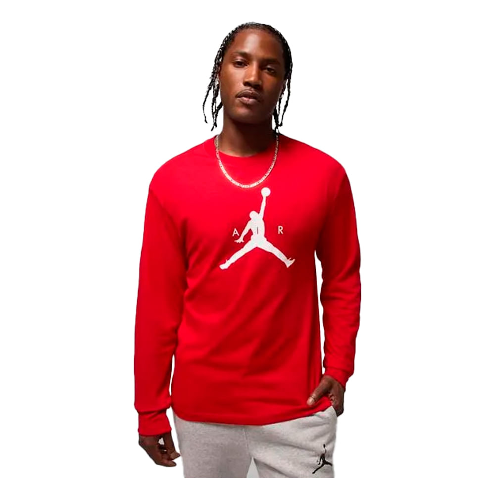 Remera Manga Larga Hombre Jordan Jumpman