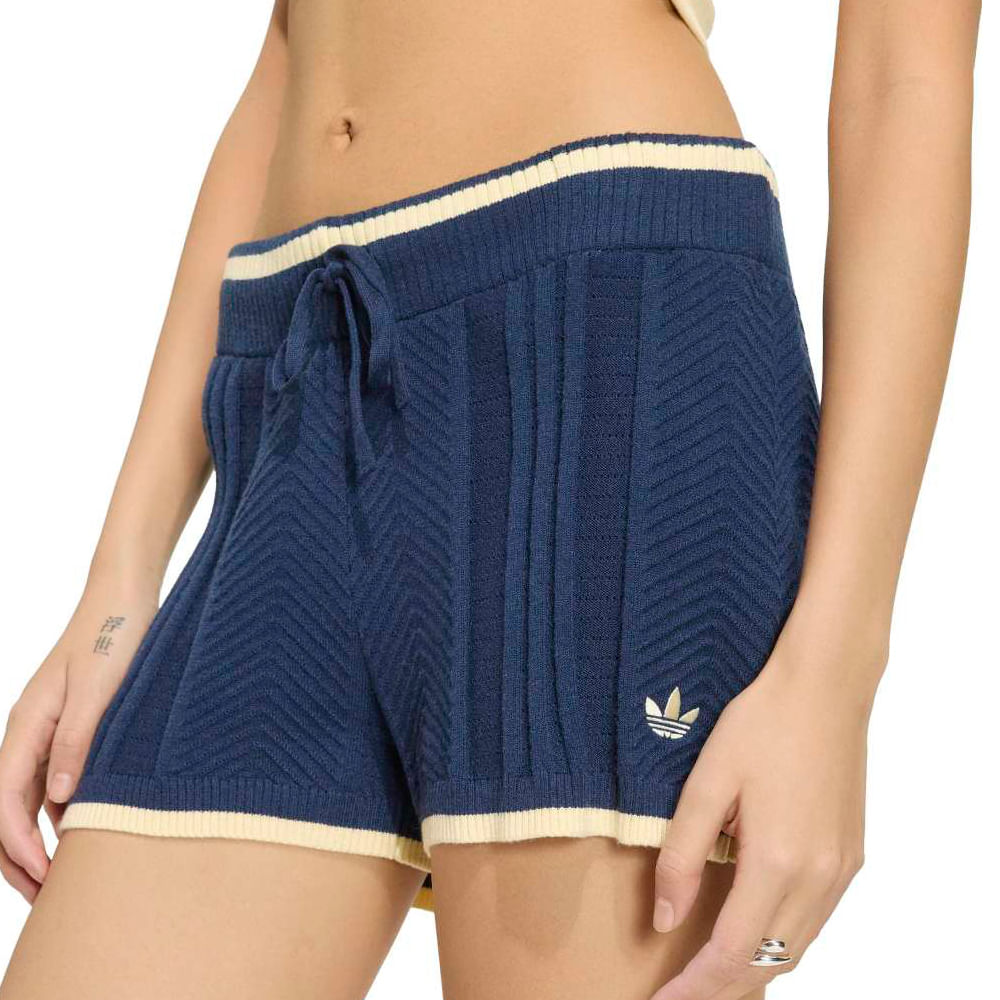 Short Mujer adidas Punto Trenzado — imagen 4