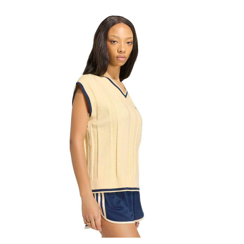 Chaleco Mujer adidas Punto Trenzado — imagen 2