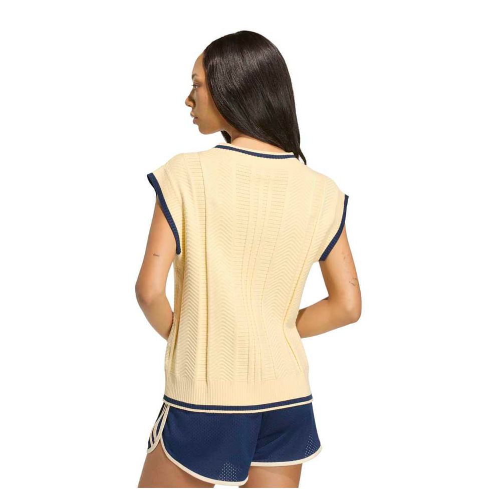 Chaleco Mujer adidas Punto Trenzado — imagen 3