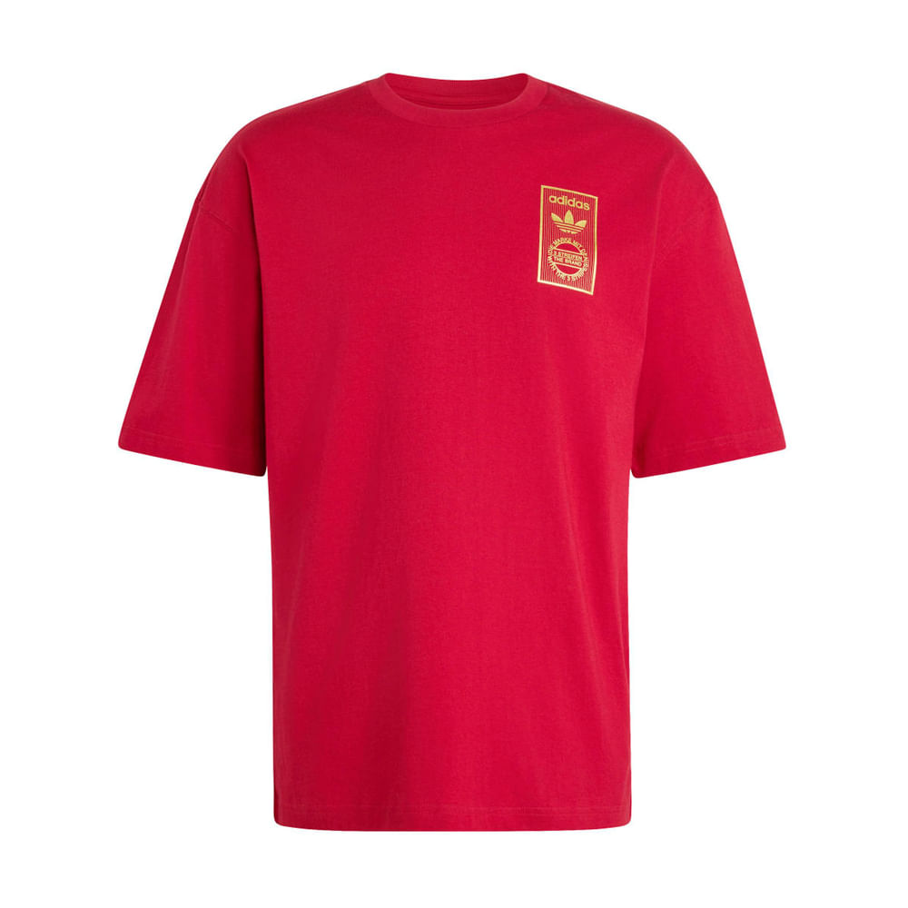 Remera Hombre adidas Varsity Golden Tongue