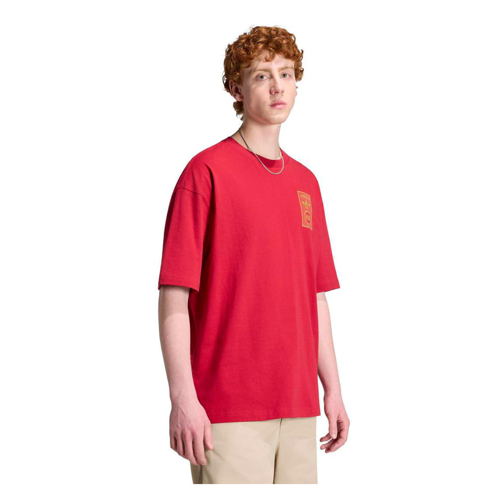 Remera Hombre adidas Varsity Golden Tongue — imagen 2