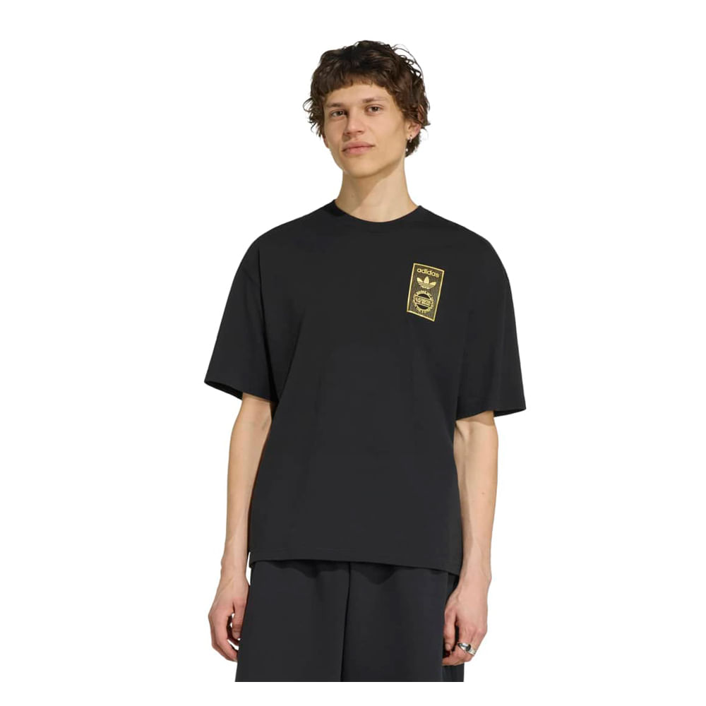 Remera Hombre adidas Varsity Golden Tongue — imagen 2