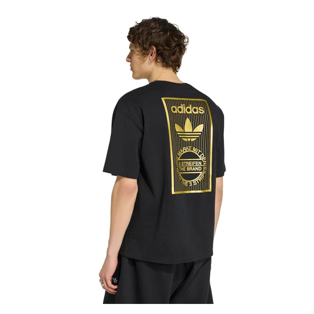 Remera Hombre adidas Varsity Golden Tongue — imagen 3